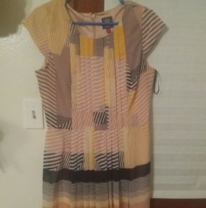 CLOSET CLEAR OUT Pink Vintage Striped Dress